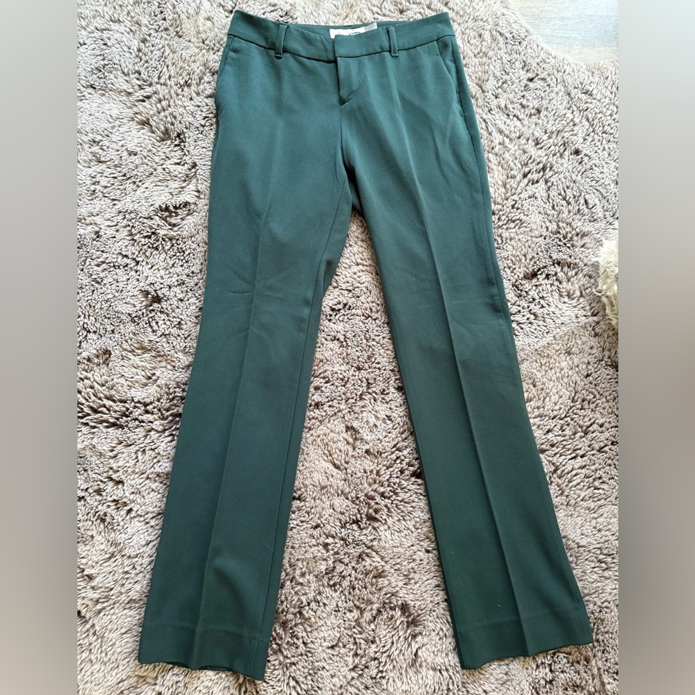 Old Navy Dark Teal Green Dress Pants Tailored Fit